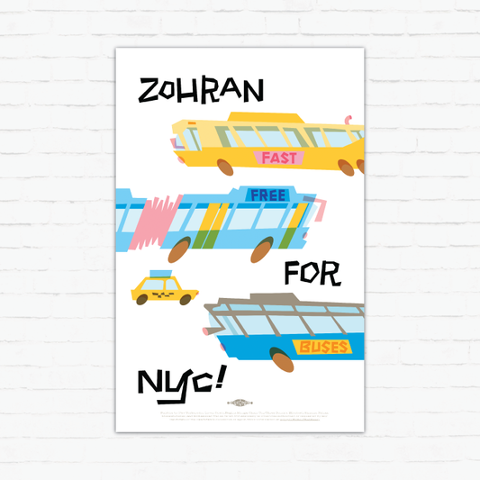 Buses (11" x 17" Poster)