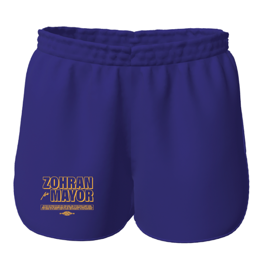 Fast & Free (Royal Blue Women's Shorts)